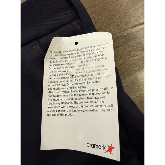 Steelguard FR Pro Cargo Navy Flame Resistant UltraSoft CAT 2 Work Pants 32 NWT - Picture 5 of 14